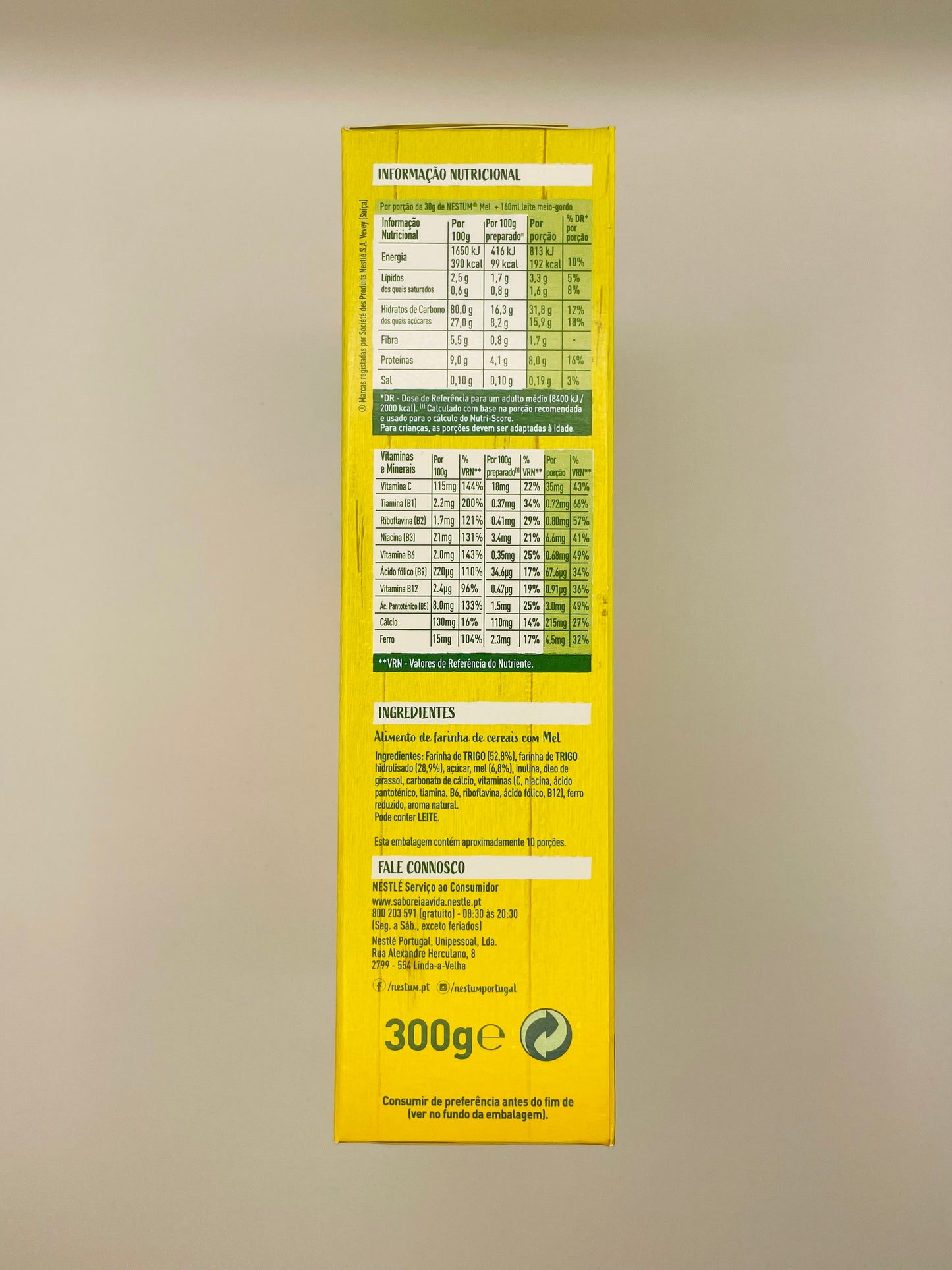 Nestum Getreideflocken Honig - 300g